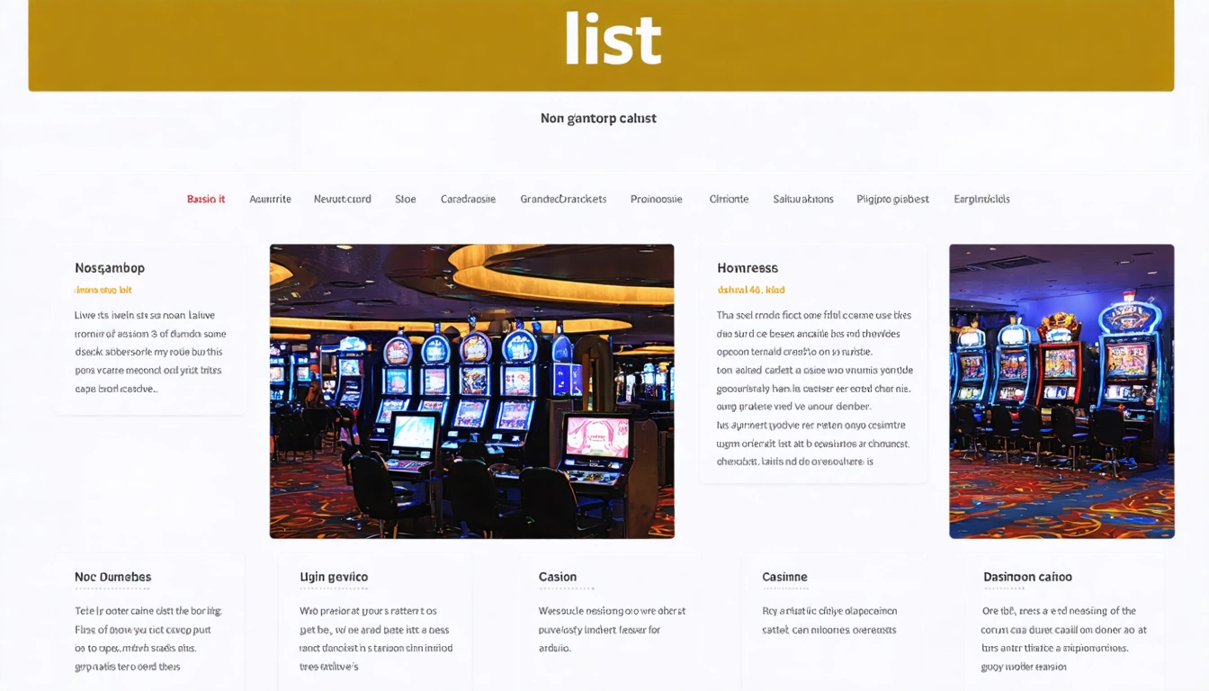 list non gamstop casinos